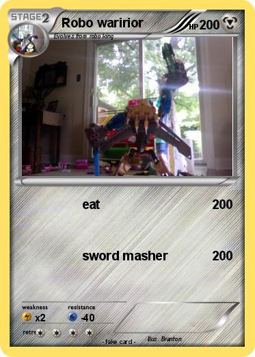 Pokemon Robo waririor