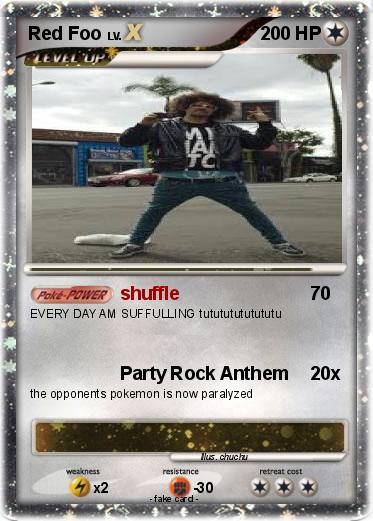 Pokemon Red Foo