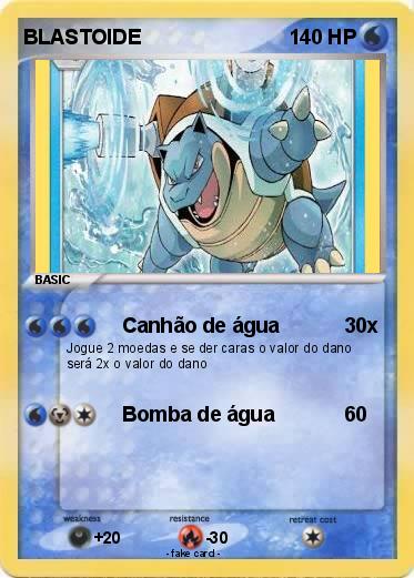 Pokemon BLASTOIDE