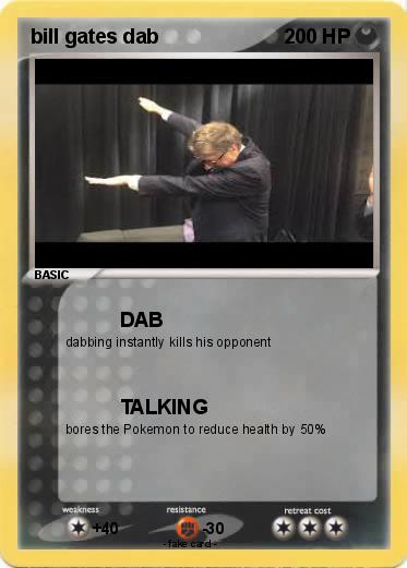 Pokemon bill gates dab