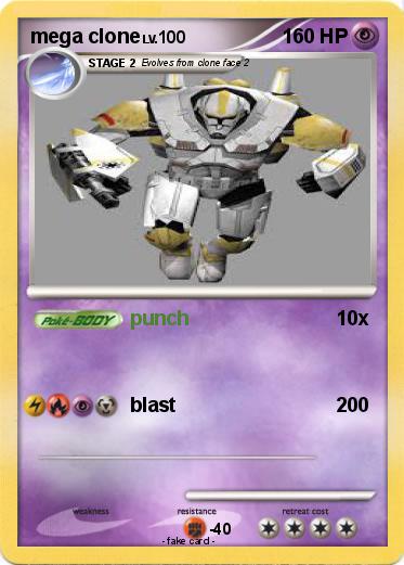 Pokemon mega clone
