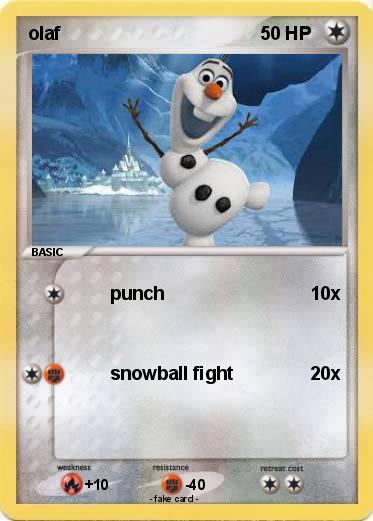 Pokemon olaf