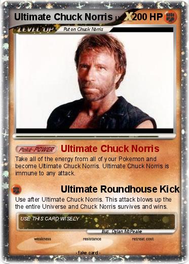 Pokemon Ultimate Chuck Norris