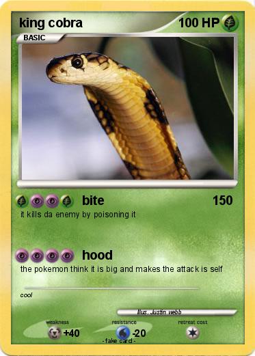 Pokemon king cobra
