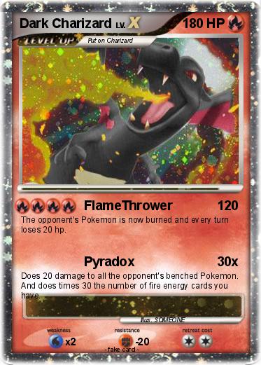Pokemon Dark Charizard