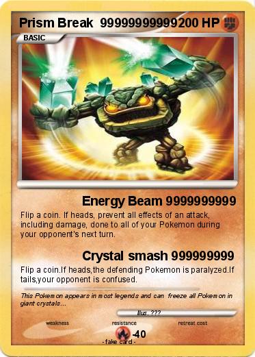 Pokemon Prism Break  99999999999