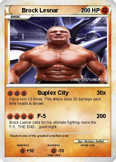 Pokemon Brock Lesnar