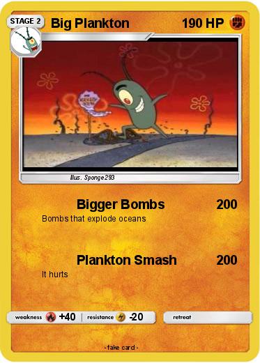 Pokemon Big Plankton