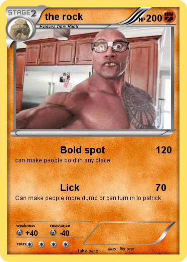 Pokemon the rock