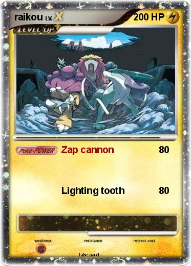 Pokemon raikou