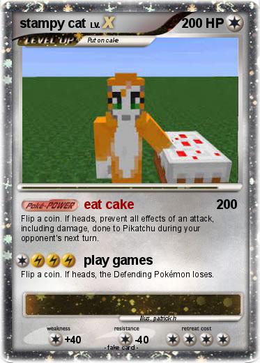 Pokemon stampy cat