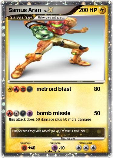 Pokemon Samus Aran