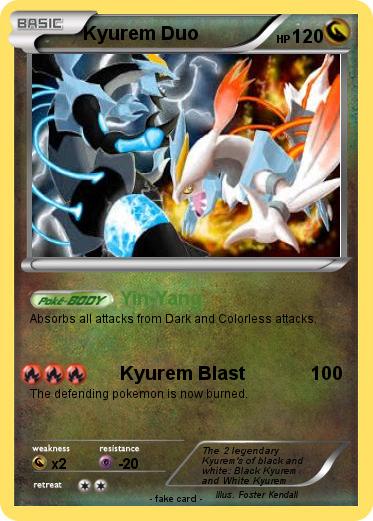 Pokemon Kyurem Duo