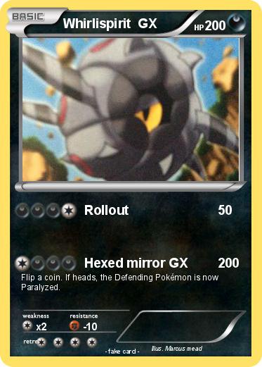 Pokemon Whirlispirit  GX