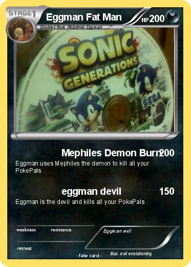 Pokemon Eggman Fat Man