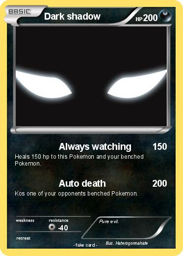 Pokemon Dark shadow