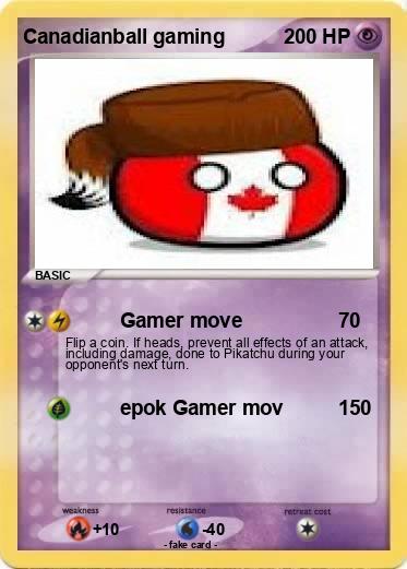 Pokemon Canadianball gaming
