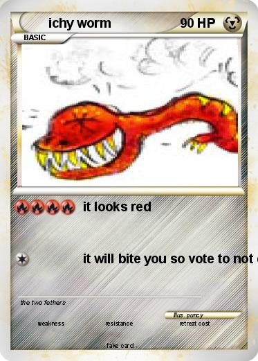 Pokemon ichy worm