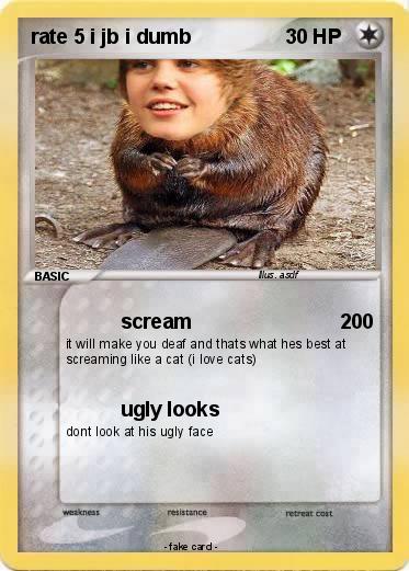 Pokemon rate 5 i jb i dumb