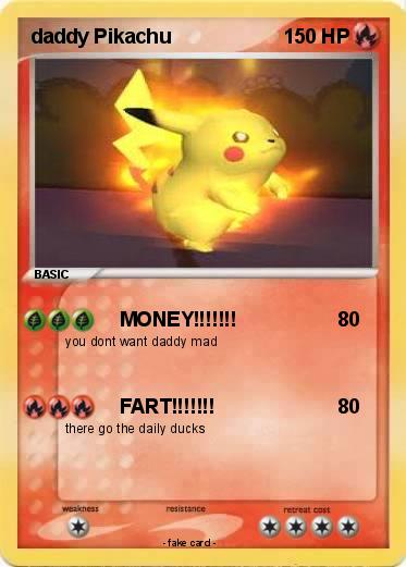 Pokemon daddy Pikachu