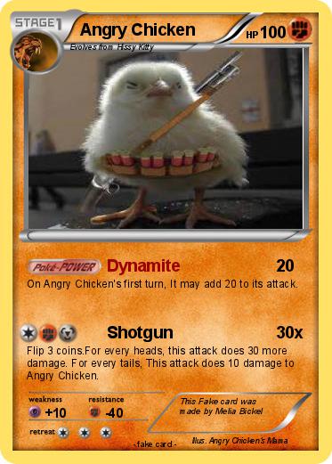 Pokemon Angry Chicken