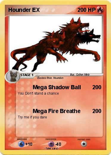 Pokemon Hounder EX