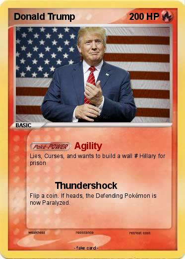 Pokemon Donald Trump