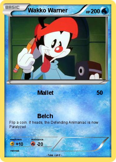 Pokemon Wakko Warner
