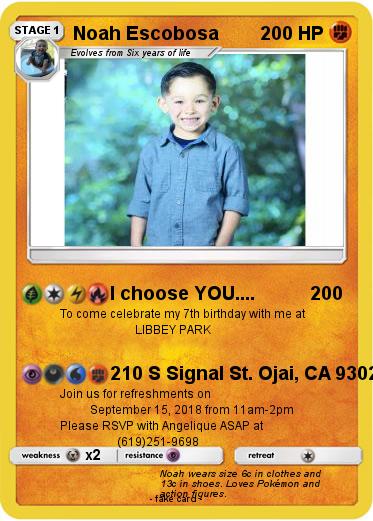 Pokemon Noah Escobosa