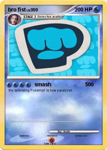 Pokemon bro fist