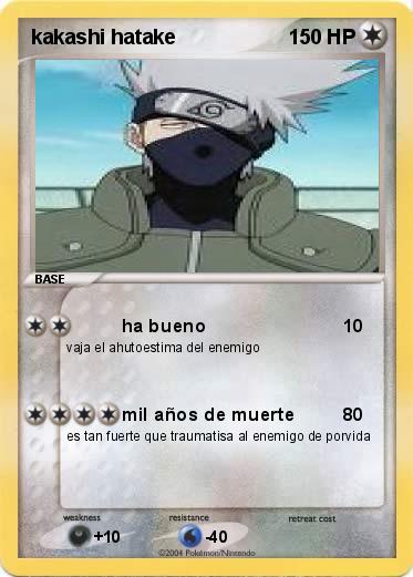 Pokemon kakashi hatake