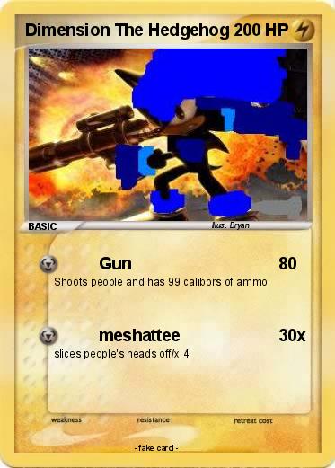 Pokemon Dimension The Hedgehog