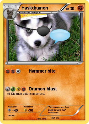 Pokemon Haskdramon