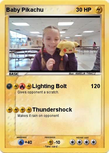 Pokemon Baby Pikachu