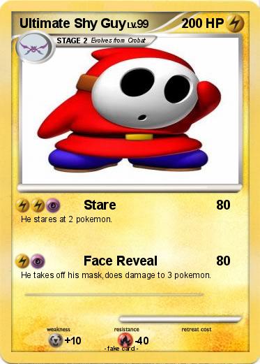 Pokemon Ultimate Shy Guy