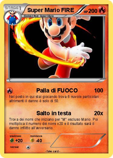 Pokemon Super Mario FIRE