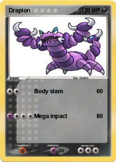 Pokemon Drapion