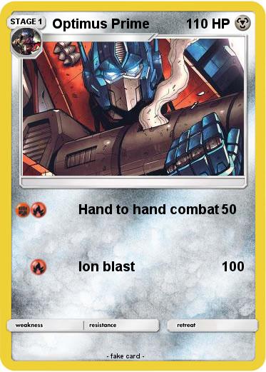 Pokemon Optimus Prime