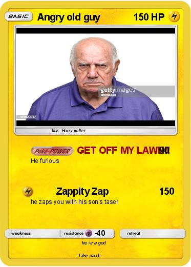 Pokemon Angry old guy
