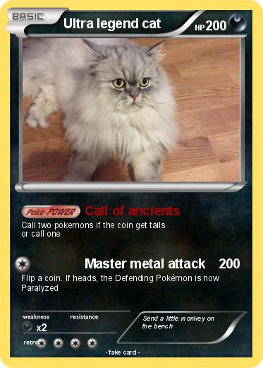 Pokemon Ultra legend cat