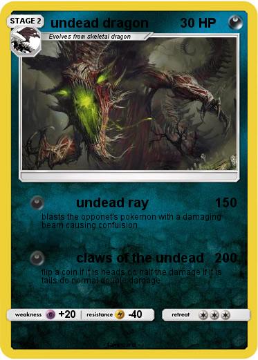 Pokemon undead dragon