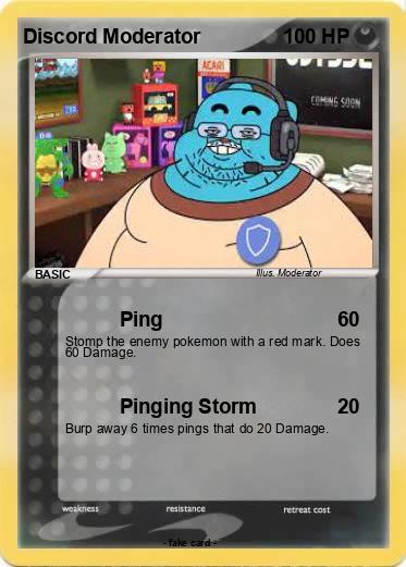 Pokemon Discord Moderator