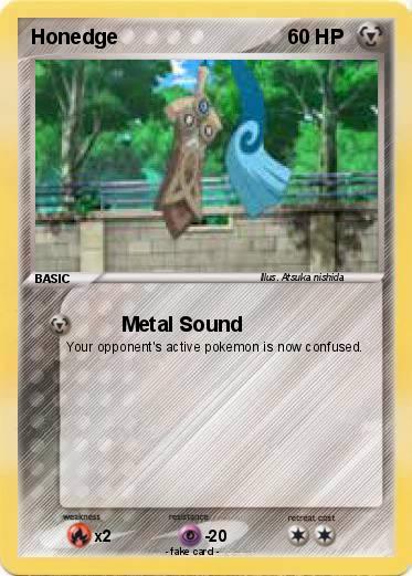 Pokemon Honedge