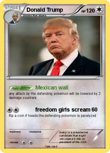 Pokemon Donald Trump