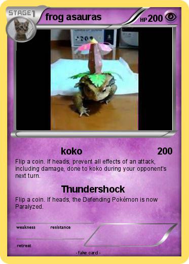 Pokemon frog asauras