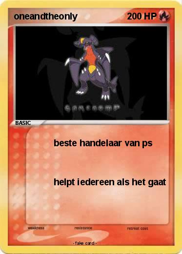 Pokemon oneandtheonly