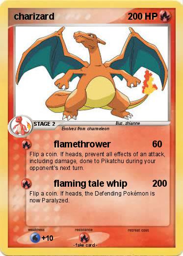 Pokemon charizard