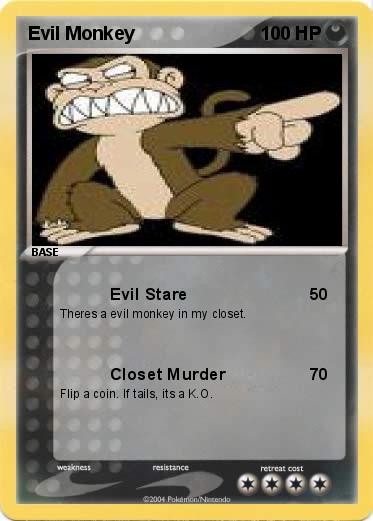 Pokemon Evil Monkey
