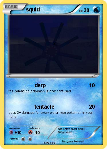 Pokemon squid