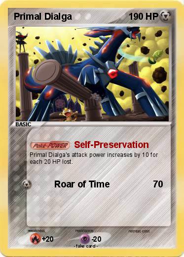 Pokemon Primal Dialga